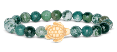 Bracelet Bohème en Perles Naturelles- Harmonie, Protection & Elégance