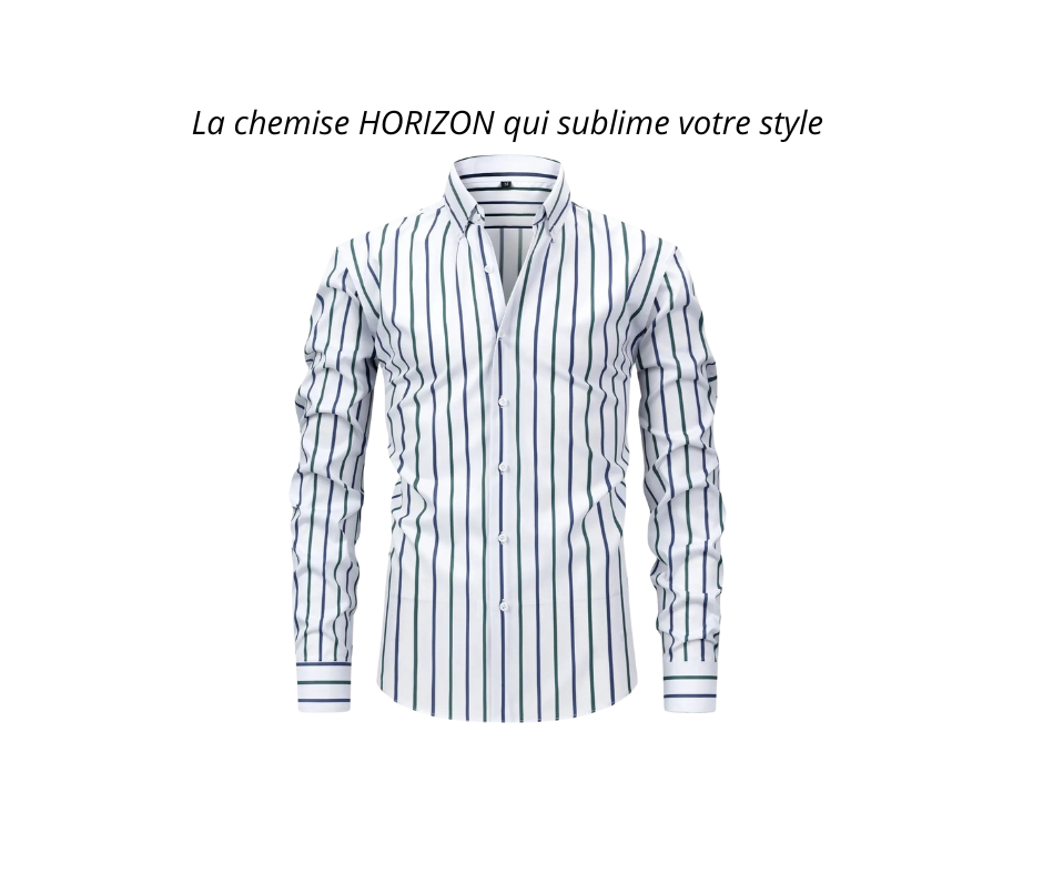 Chemise HORIZON – “Soyez élégant chaque jour, sans effort.”